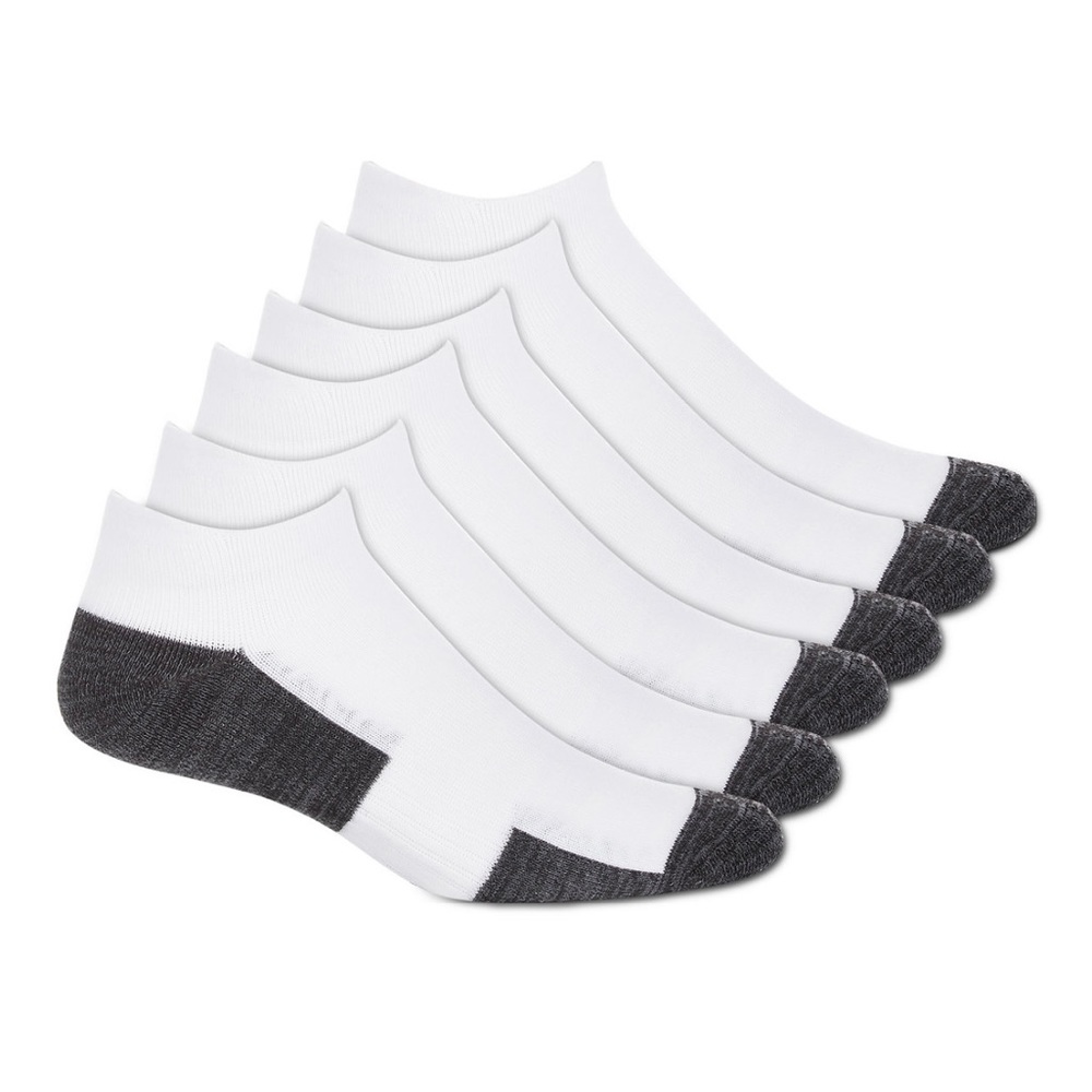 Women's 6-Pk. Solid No-Show Socks,